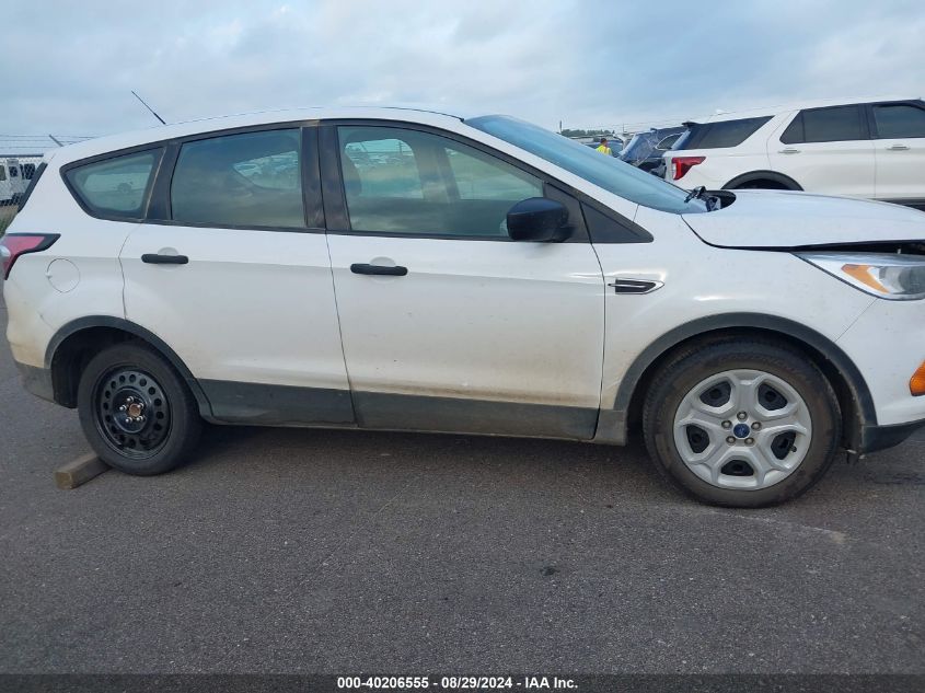 2017 Ford Escape S VIN: 1FMCU0F75HUE73740 Lot: 40206555