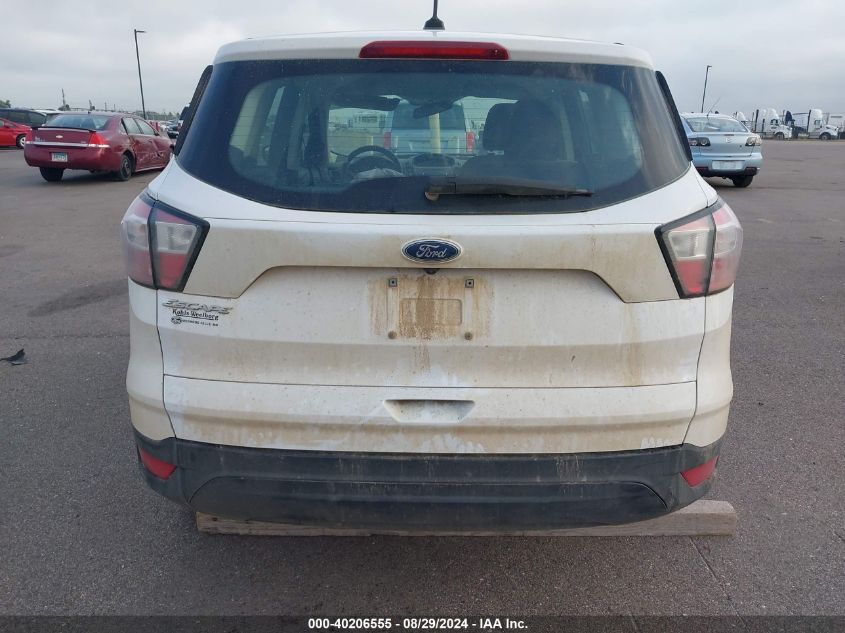 2017 Ford Escape S VIN: 1FMCU0F75HUE73740 Lot: 40206555