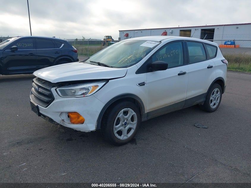 VIN 1FMCU0F75HUE73740 2017 FORD ESCAPE S