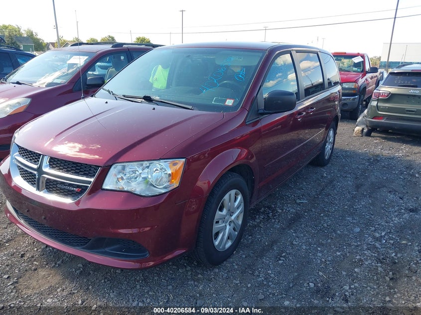 2017 DODGE GRAND CARAVAN SE - 2C4RDGBG2HR741041