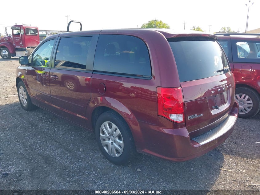 2017 DODGE GRAND CARAVAN SE - 2C4RDGBG2HR741041