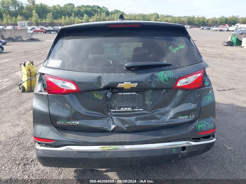 2018 CHEVROLET EQUINOX LT - 2GNAXSEV0J6296203