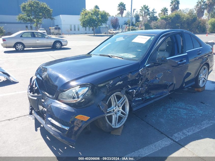 2013 Mercedes-Benz C 250 Luxury/Sport VIN: WDDGF4HBXDR273903 Lot: 40206606