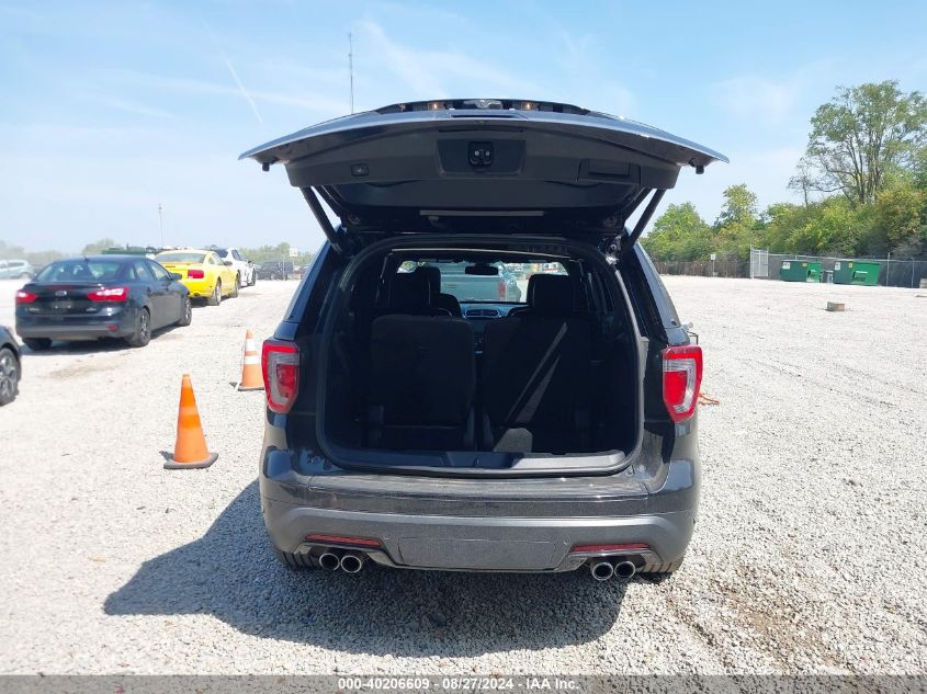 2018 Ford Explorer Sport VIN: 1FM5K8GT4JGB40801 Lot: 40206609