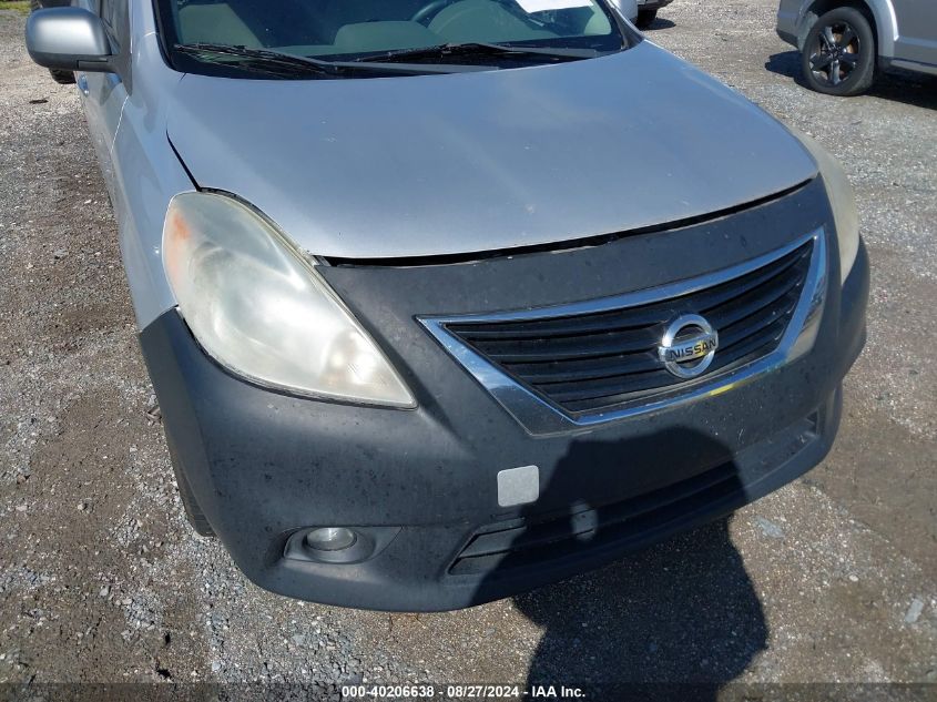 2012 Nissan Versa 1.6 Sl VIN: 3N1CN7AP9CL820414 Lot: 40206638