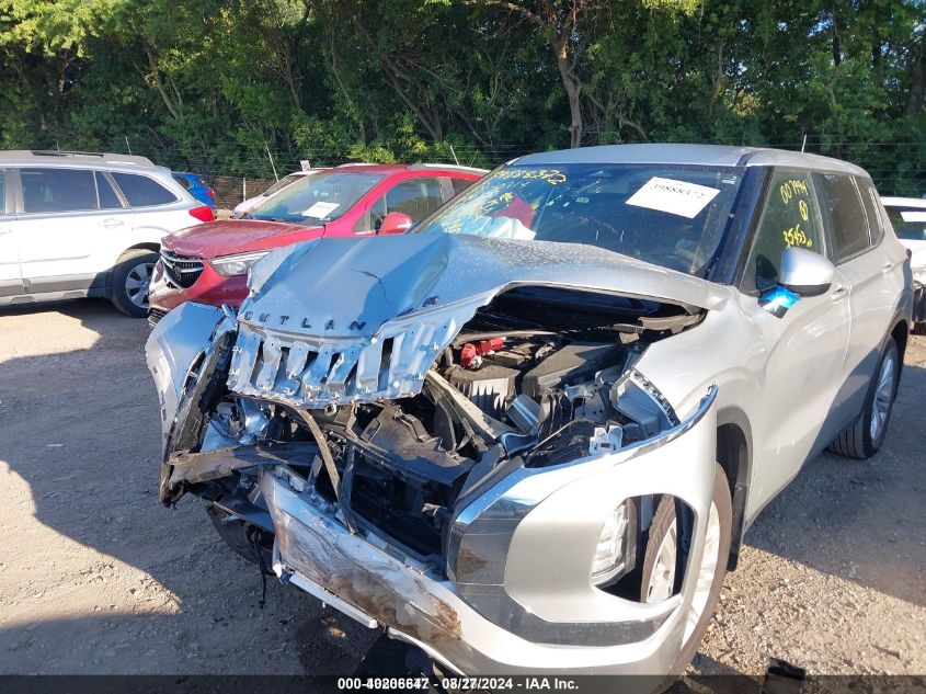 2023 Mitsubishi Outlander Es 2.5 2Wd VIN: JA4J3TA83PZ007994 Lot: 40206647