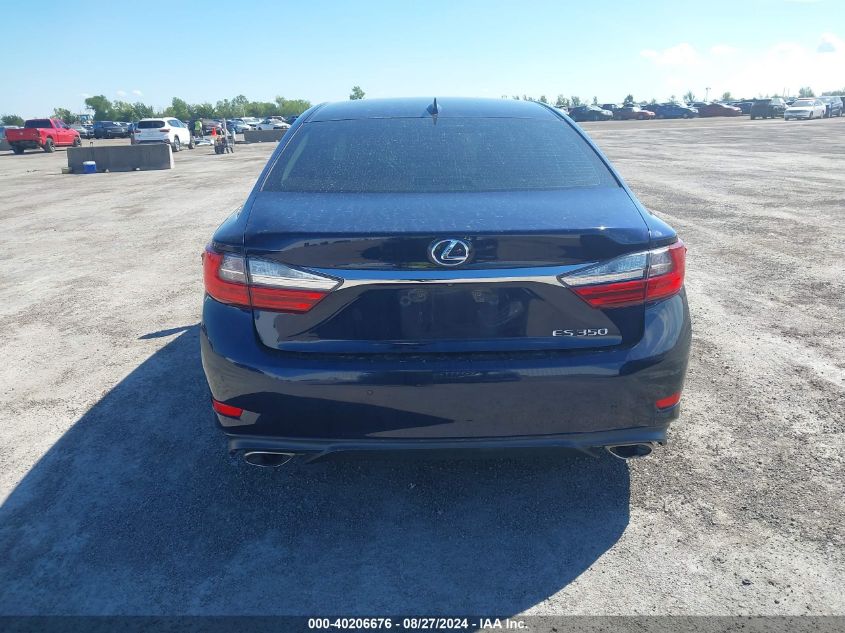 2016 Lexus Es 350 VIN: 58ABK1GG8GU022282 Lot: 40206676