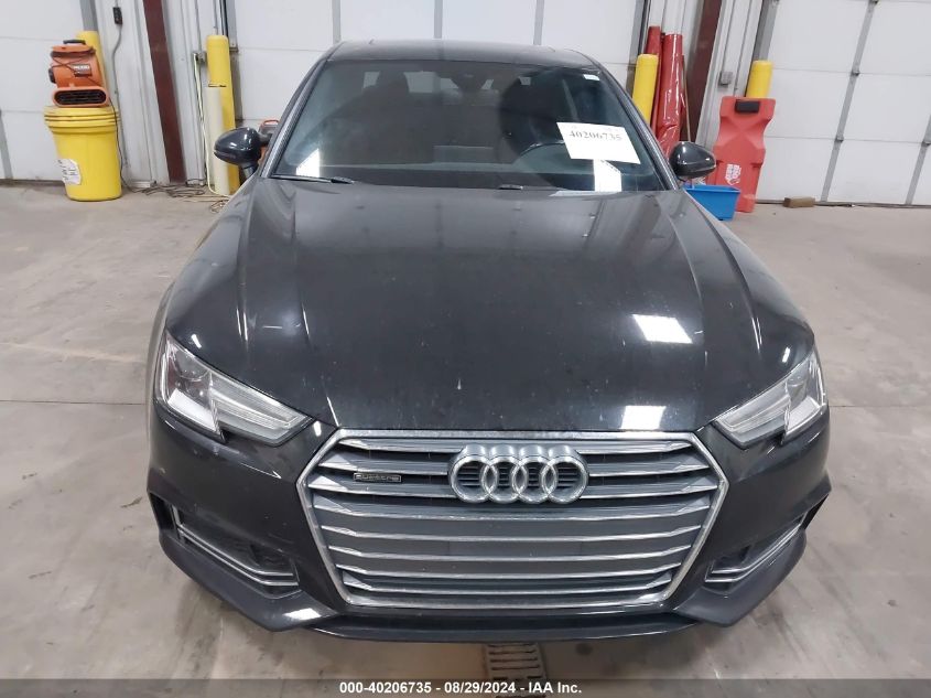 2017 Audi A4 2.0T Season Of Audi Premium VIN: WAUDNAF46HN052408 Lot: 40206735