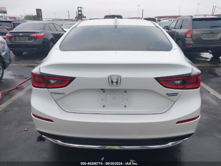 2020 Honda Insight Touring VIN: 19XZE4F97LE014317 Lot: 40206774