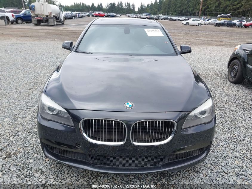 2012 BMW 750Li VIN: WBAKB8C56CC963445 Lot: 40206782