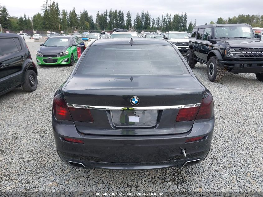 2012 BMW 750Li VIN: WBAKB8C56CC963445 Lot: 40206782