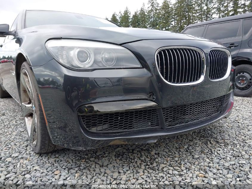 2012 BMW 750Li VIN: WBAKB8C56CC963445 Lot: 40206782