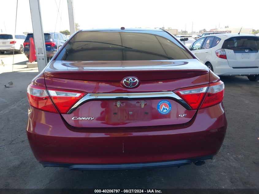 2016 TOYOTA CAMRY SE - 4T1BF1FK4GU517001