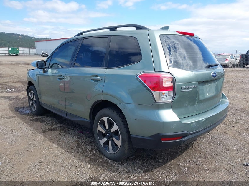 VIN JF2SJABC1HH492281 2017 SUBARU FORESTER 2.5I