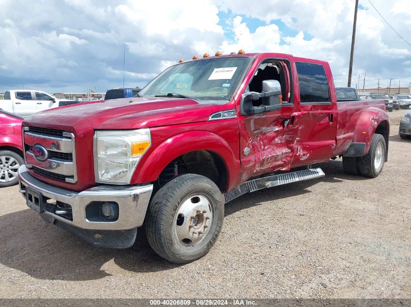 2016 Ford F-350 Lariat VIN: 1FT8W3DT2GEC68956 Lot: 40206809