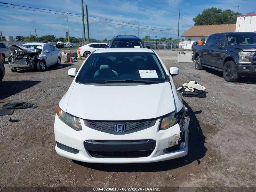 2012 Honda Civic Lx VIN: 2HGFG3B58CH537328 Lot: 40206818