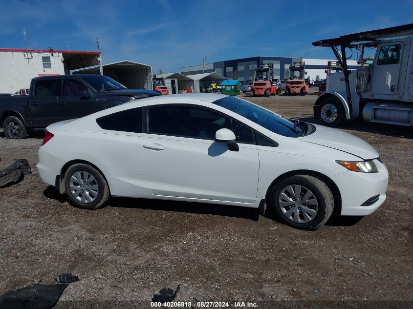 2012 Honda Civic Lx VIN: 2HGFG3B58CH537328 Lot: 40206818