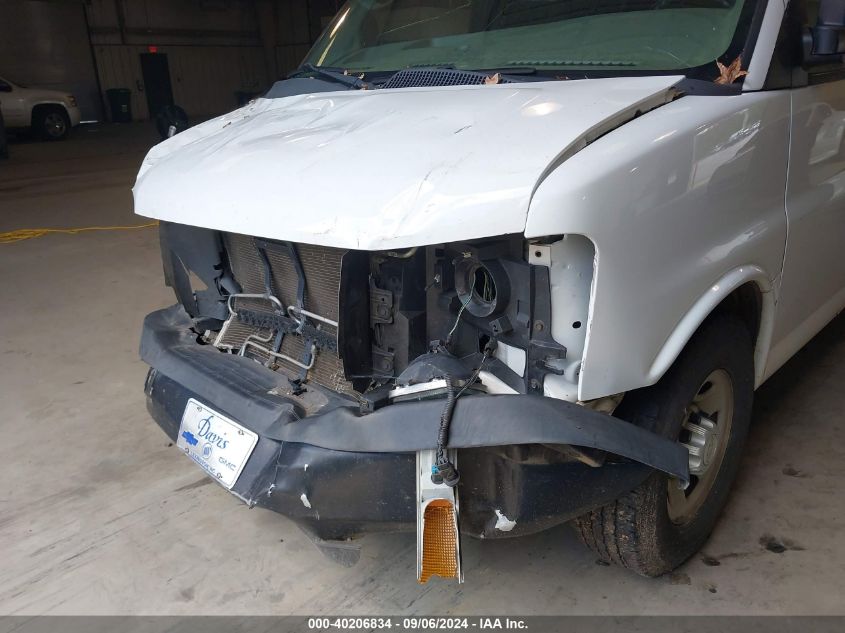 2015 Chevrolet Express 2500 Work Van VIN: 1GCWGGCG8F1114760 Lot: 40206834