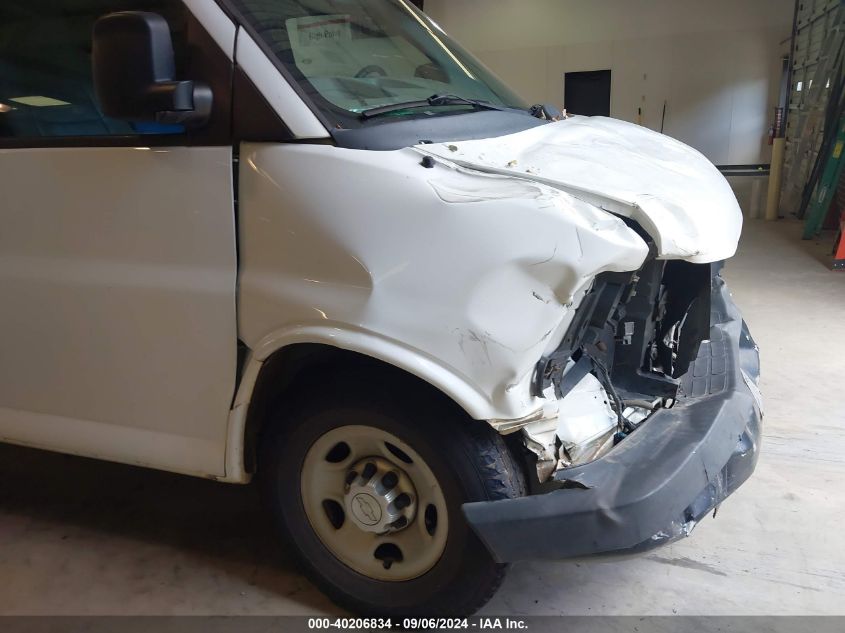 2015 Chevrolet Express 2500 Work Van VIN: 1GCWGGCG8F1114760 Lot: 40206834