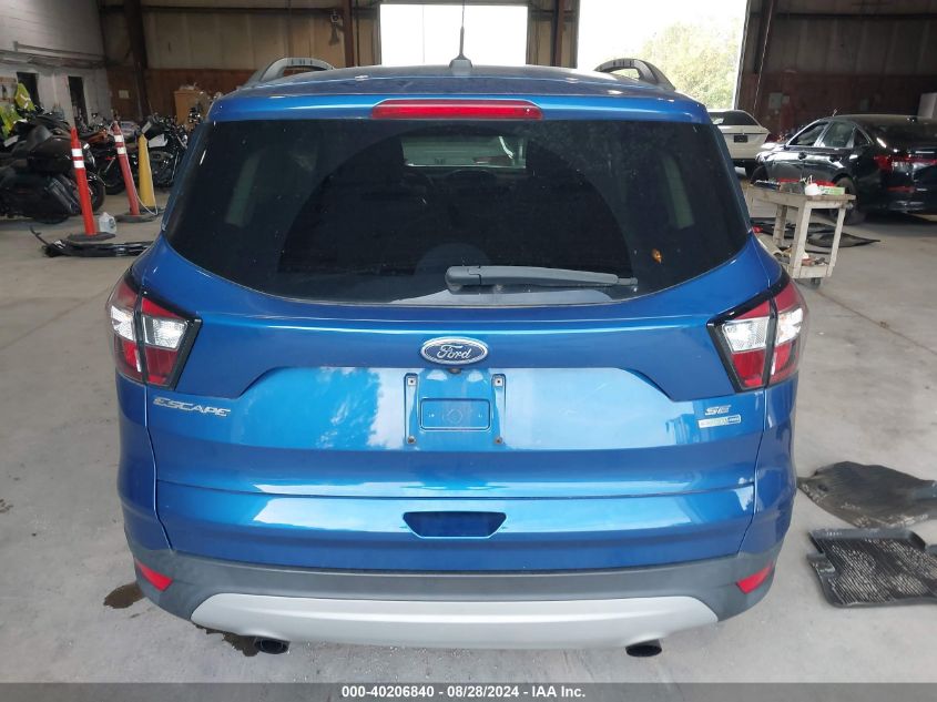 2018 Ford Escape Se VIN: 1FMCU9GD7JUB02383 Lot: 40206840