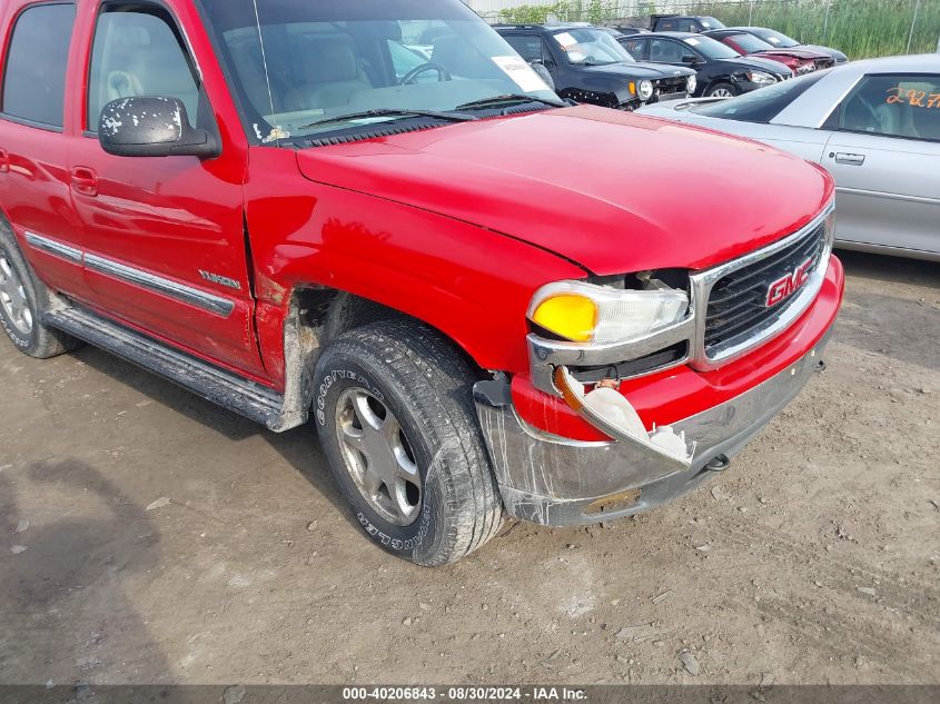 2001 GMC Yukon Slt VIN: 1GKEK13T41J281229 Lot: 40206843