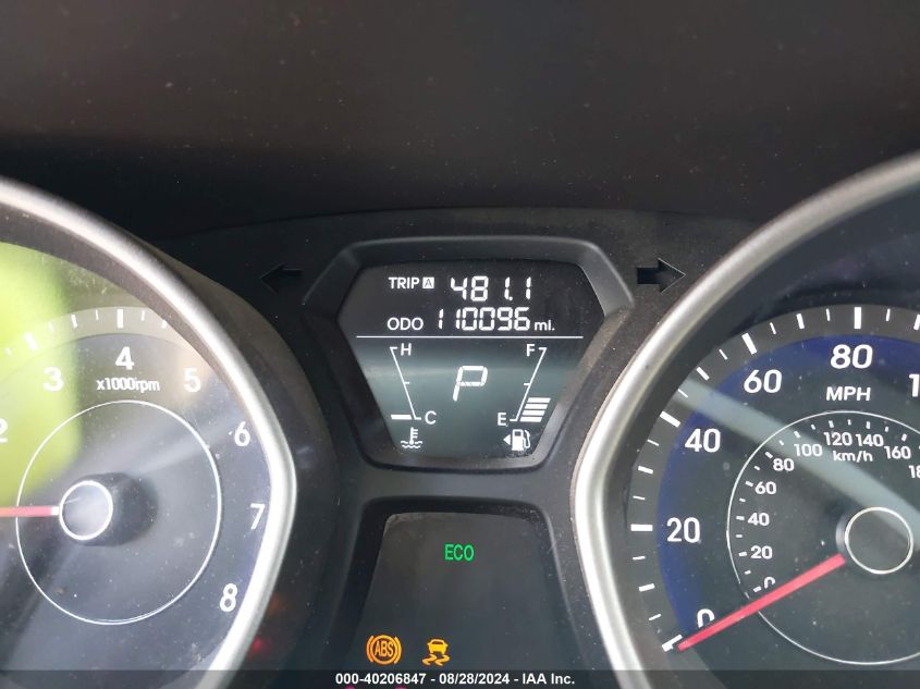 5NPDH4AE3DH279125 2013 Hyundai Elantra Gls