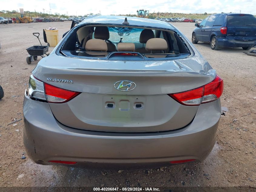 5NPDH4AE3DH279125 2013 Hyundai Elantra Gls