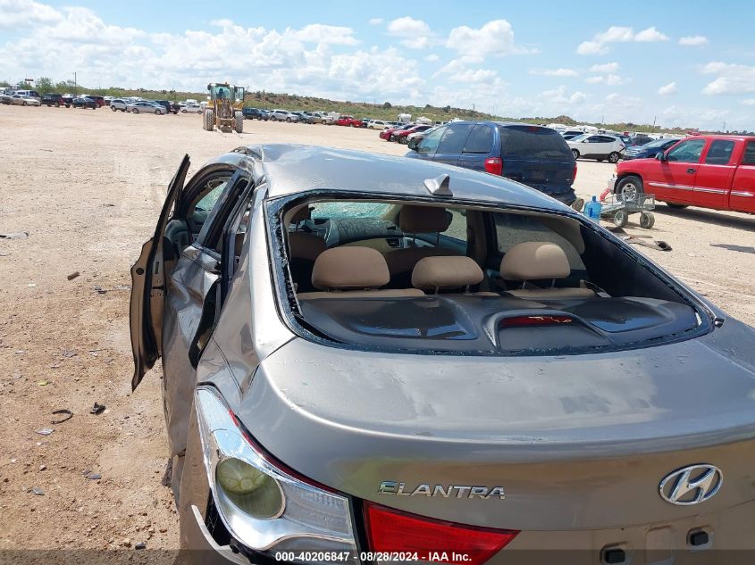 5NPDH4AE3DH279125 2013 Hyundai Elantra Gls