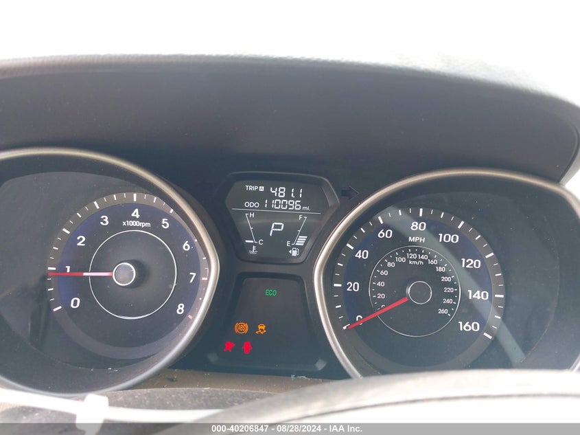 5NPDH4AE3DH279125 2013 Hyundai Elantra Gls