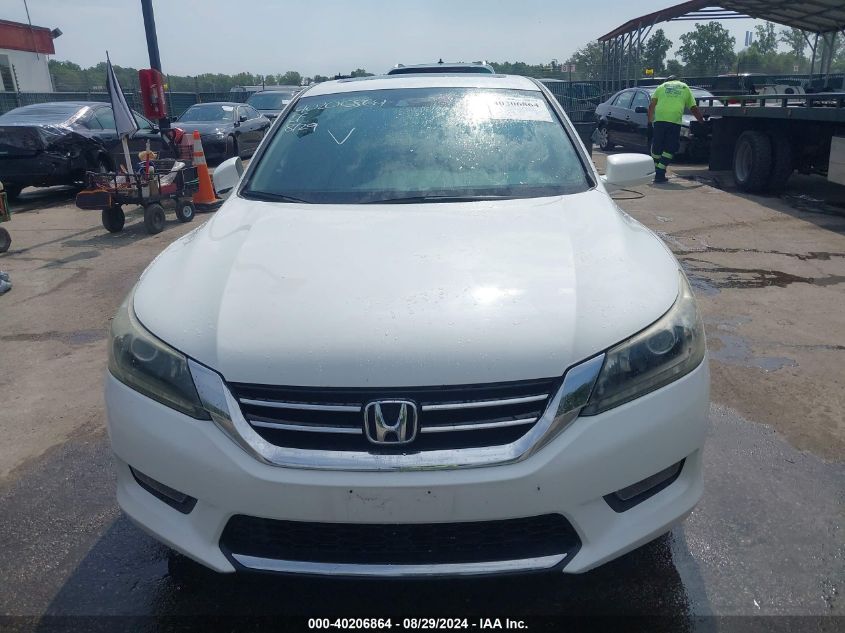 2014 Honda Accord Ex-L V-6 VIN: 1HGCR3F81EA012016 Lot: 40206864