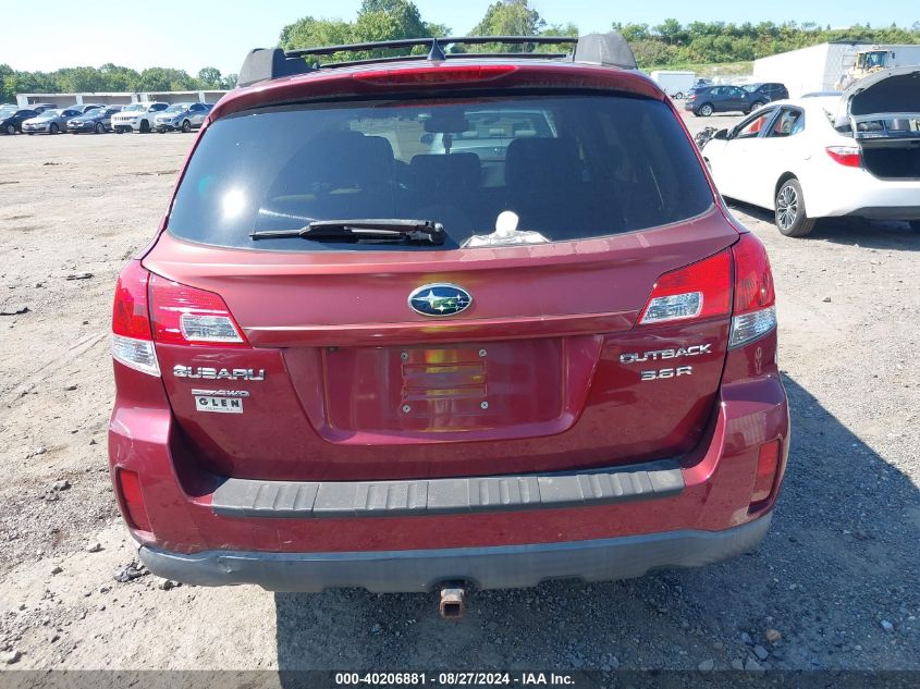 2011 Subaru Outback 3.6R Limited VIN: 4S4BRDKC6B2401004 Lot: 40206881