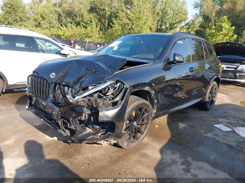 VIN 5UXCR6C01P9P01684 2023 BMW X5, Xdrive40I no.2