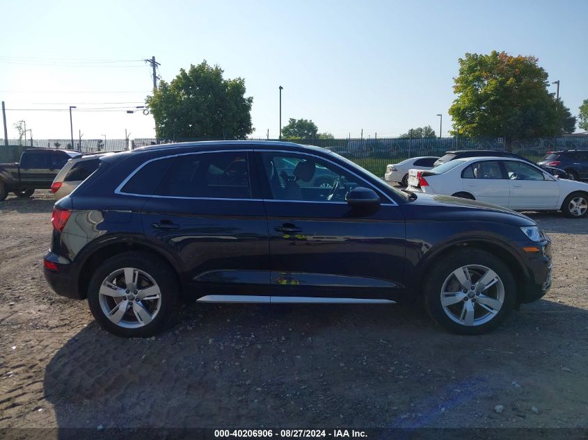 2018 Audi Q5 2.0T Premium/2.0T Tech Premium VIN: WA1BNAFY4J2230878 Lot: 40206906