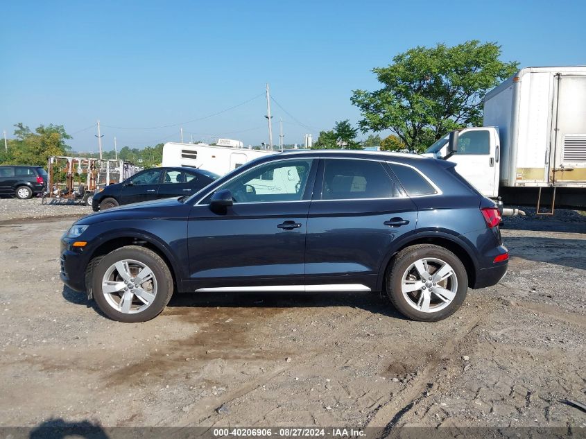 2018 Audi Q5 2.0T Premium/2.0T Tech Premium VIN: WA1BNAFY4J2230878 Lot: 40206906