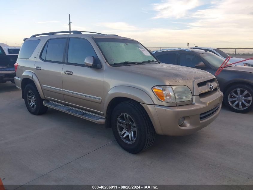 5TDZT34A57S292738 2007 Toyota Sequoia Sr5 V8