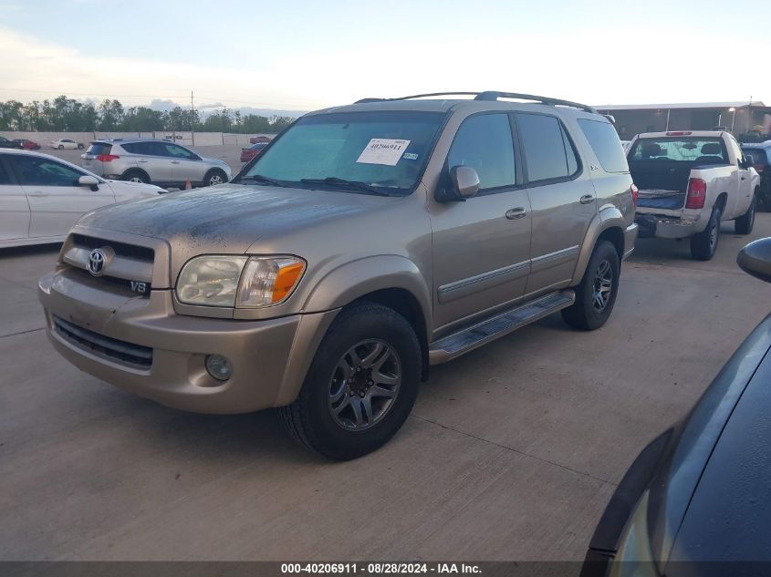 5TDZT34A57S292738 2007 Toyota Sequoia Sr5 V8