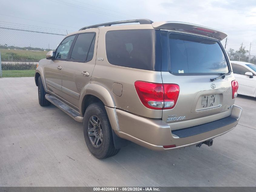 5TDZT34A57S292738 2007 Toyota Sequoia Sr5 V8