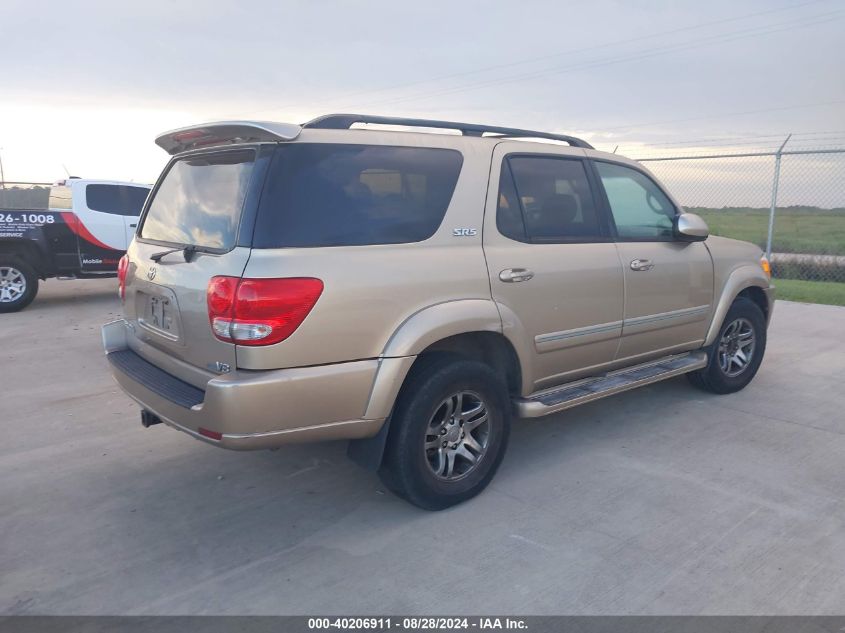 5TDZT34A57S292738 2007 Toyota Sequoia Sr5 V8