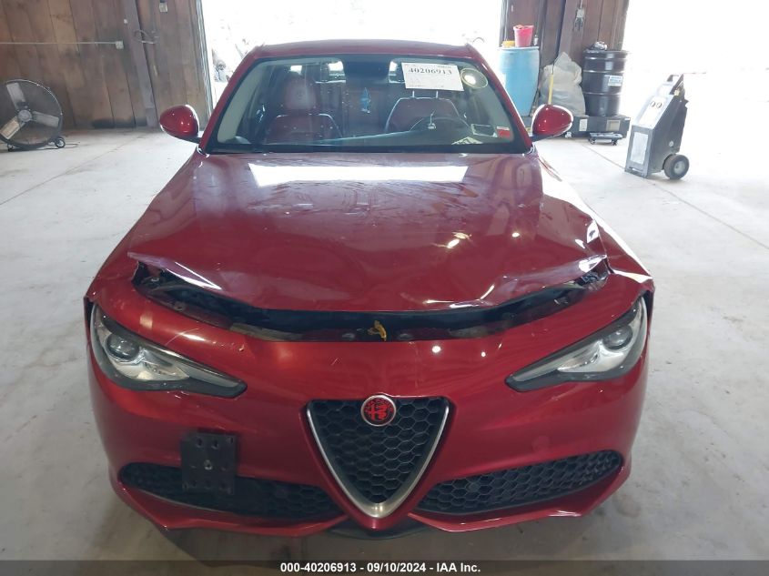 2018 Alfa Romeo Giulia Ti Sport Awd VIN: ZARFAEEN0J7567199 Lot: 40206913