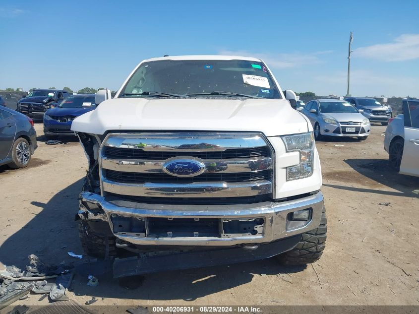 2016 FORD F-150 LARIAT - 1FTEW1EG9GKE93594