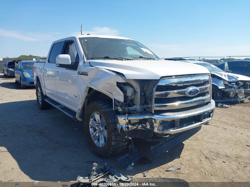 2016 FORD F-150 LARIAT - 1FTEW1EG9GKE93594