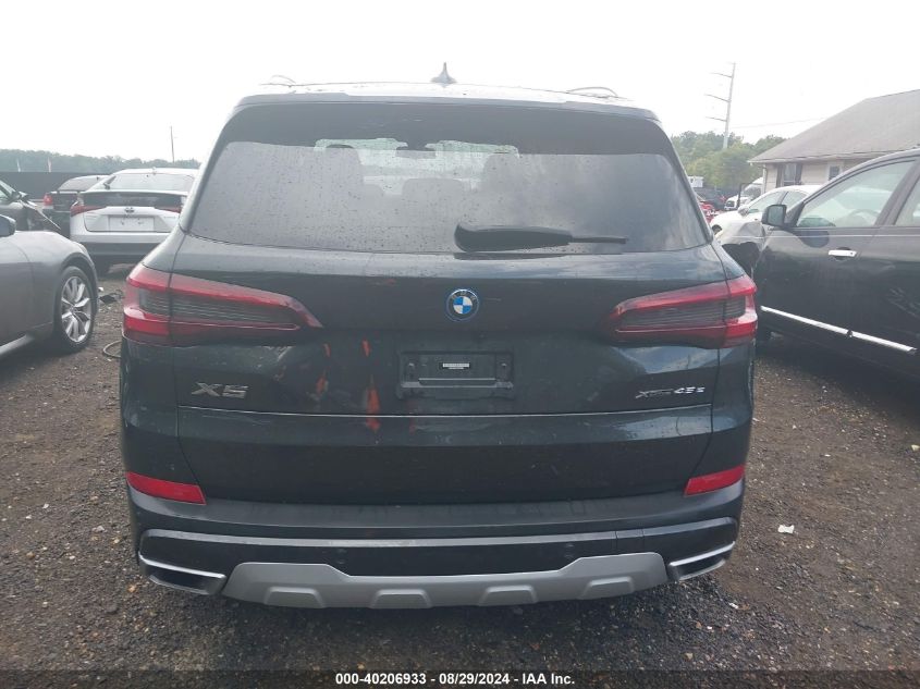 2023 BMW X5 Phev xDrive45E VIN: 5UXTA6C07P9P94881 Lot: 40206933