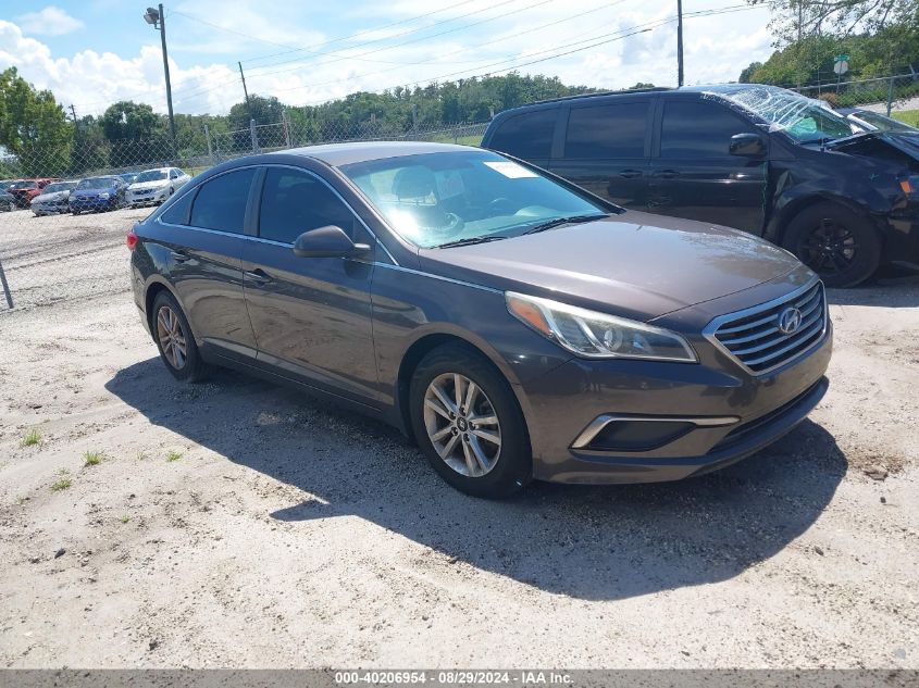 2016 HYUNDAI SONATA SE - 5NPE24AF9GH370127