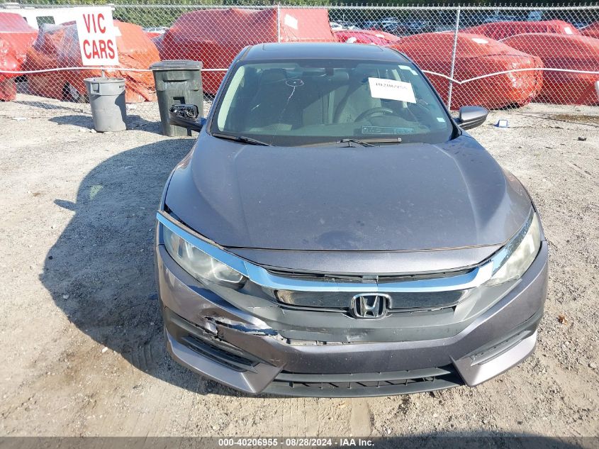 2016 Honda Civic Ex VIN: 19XFC2F74GE013790 Lot: 40206955