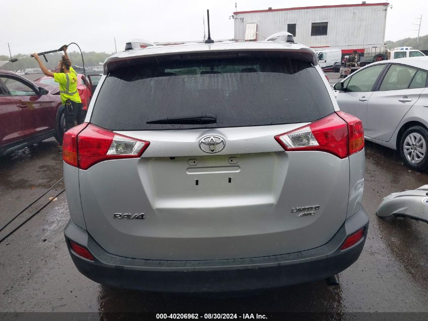 2014 Toyota Rav4 Limited VIN: 2T3DFREV0EW195304 Lot: 40206962