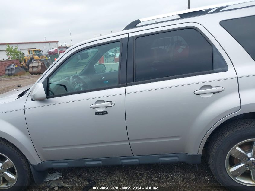 2012 Ford Escape Limited VIN: 1FMCU9E73CKC53667 Lot: 40206978