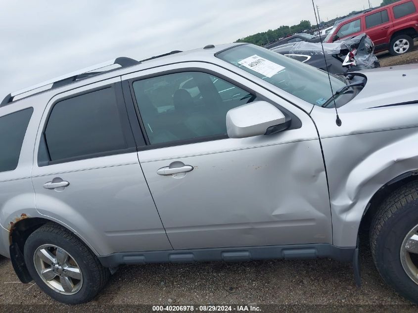 2012 Ford Escape Limited VIN: 1FMCU9E73CKC53667 Lot: 40206978