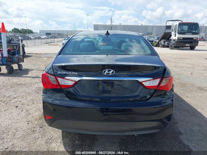 2014 Hyundai Sonata Gls VIN: 5NPEB4AC2EH835950 Lot: 40206985