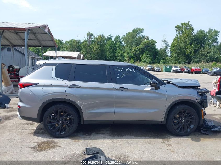 2022 Mitsubishi Outlander Black Edition S-Awc/Se 2.5 S-Awc/Se Launch Edition S-Awc VIN: JA4J4UA86NZ036678 Lot: 40207013