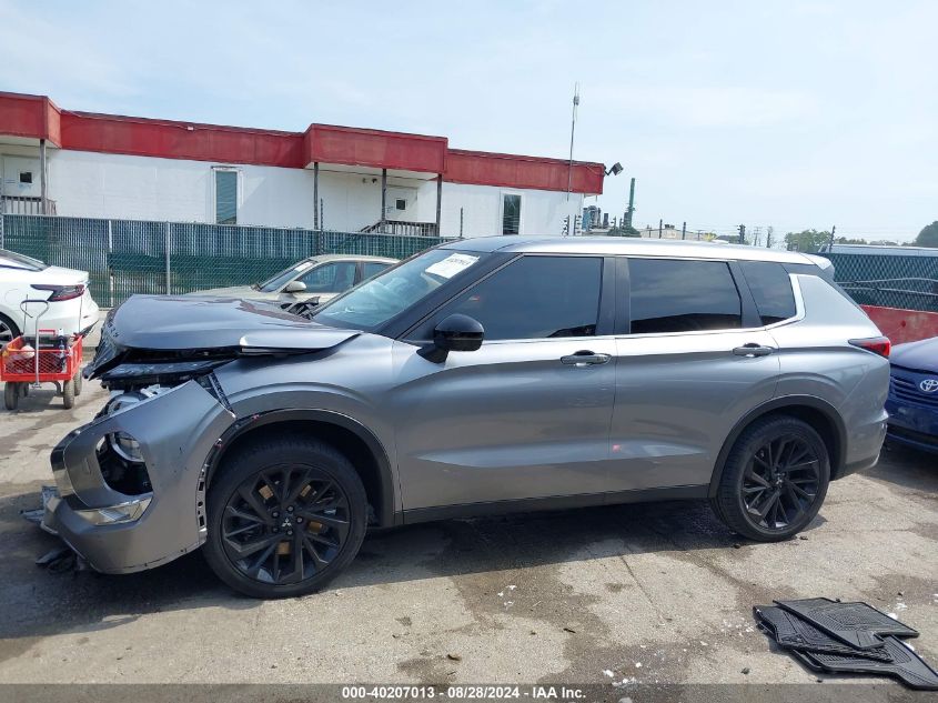 2022 Mitsubishi Outlander Black Edition S-Awc/Se 2.5 S-Awc/Se Launch Edition S-Awc VIN: JA4J4UA86NZ036678 Lot: 40207013